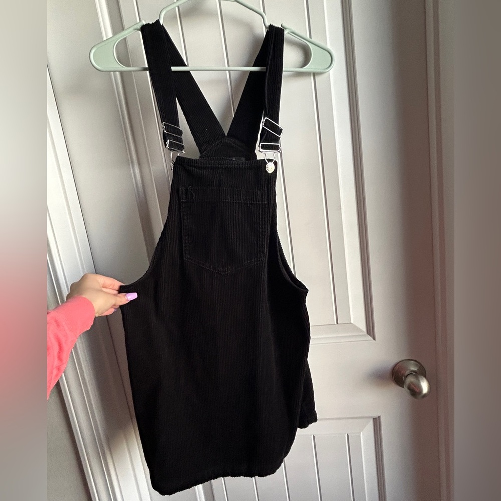Black Pinafore Dress